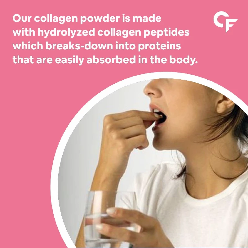 Carbamide Forte Hydrolyzed Multi Collagen Peptide with all 5 Types of Collagen, 50 g-4.webp